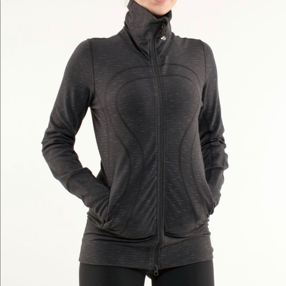 Lululemon Pique In Stride jacket gray cardigan